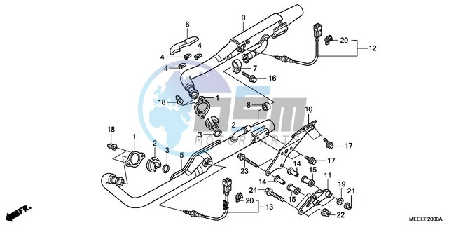 EXHAUST MUFFLER