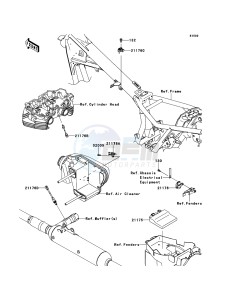 W800 EJ800ABS GB XX (EU ME A(FRICA) drawing Fuel Injection