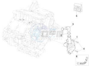 RSV4 1000 RR E4 ABS (EMEA) drawing Water pump