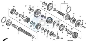 CB1300S9 Australia - (U / BCT MME TWO) drawing TRANSMISSION