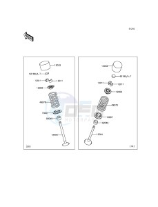 Z800 ZR800CDS UF (UK FA) XX (EU ME A(FRICA) drawing Valve(s)