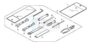 NSR125R drawing TOOLS