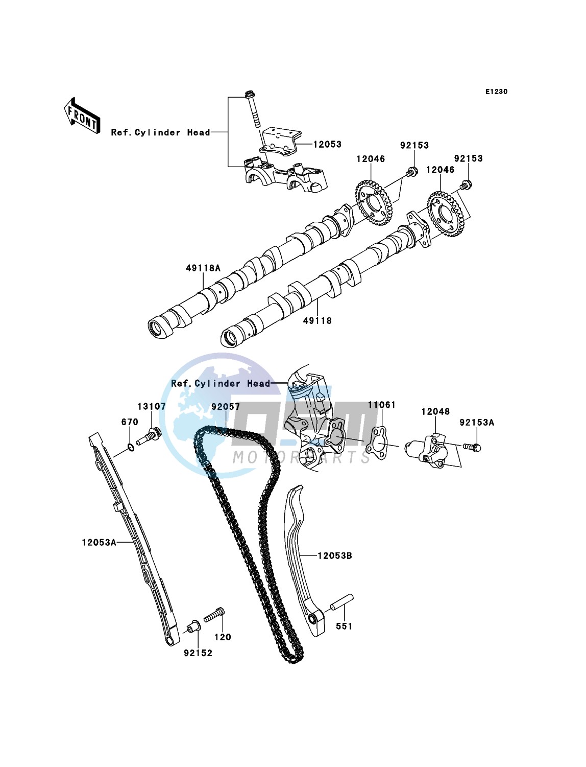 Camshaft(s)/Tensioner