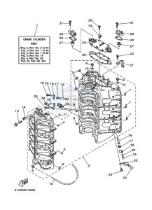 250A drawing CYLINDER--CRANKCASE