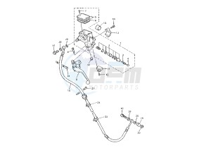 XJR 1300 drawing CLUTCH MASTER CYLINDER