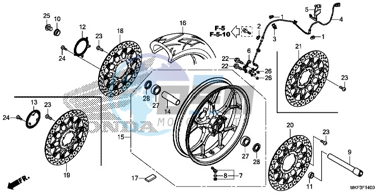 FRONT WHEEL