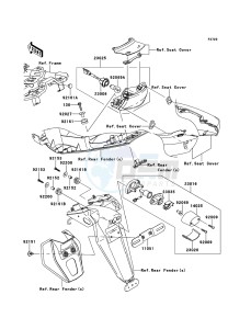 ER-6n ABS ER650B6F GB XX (EU ME A(FRICA) drawing Taillight(s)