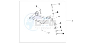 CBF1000T9 Ireland - (EK) drawing KIT CARRIER BRKT