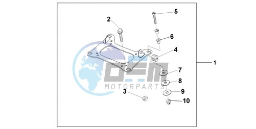 KIT CARRIER BRKT