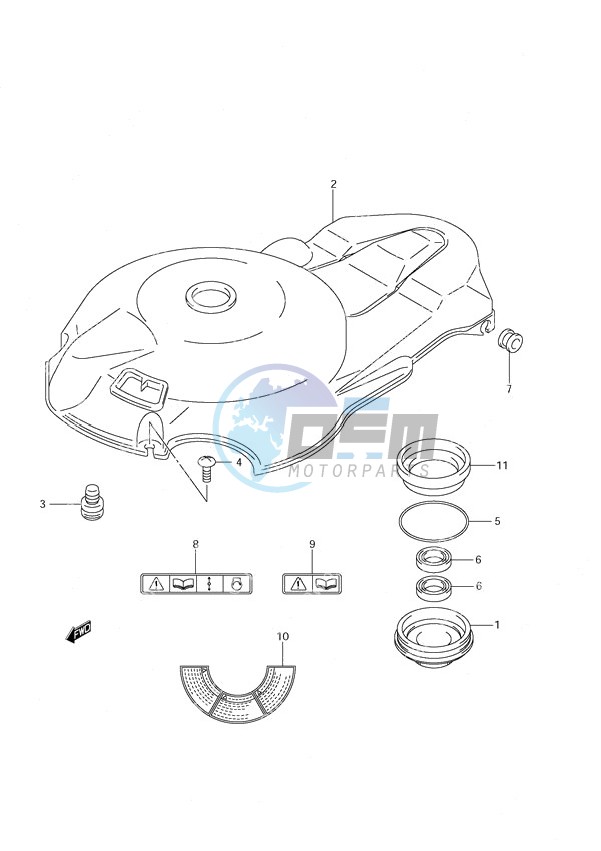 Under Oil Seal Housing