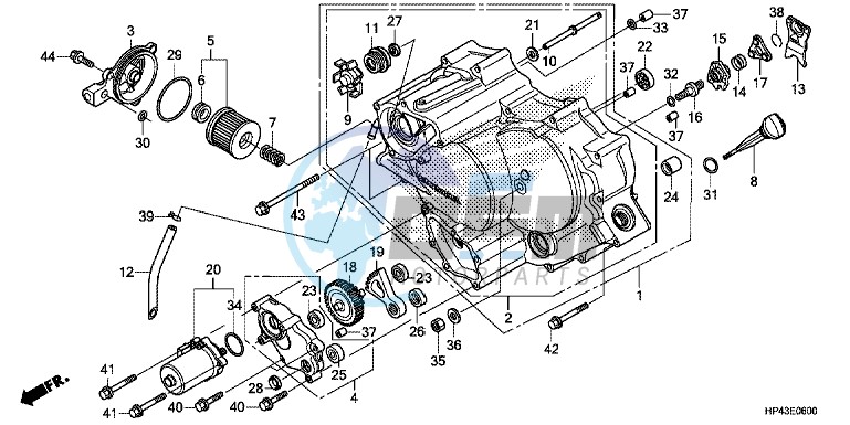 FRONT CRANKCASE COVER