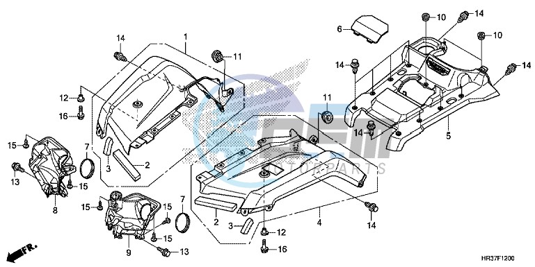 FRONT FENDER