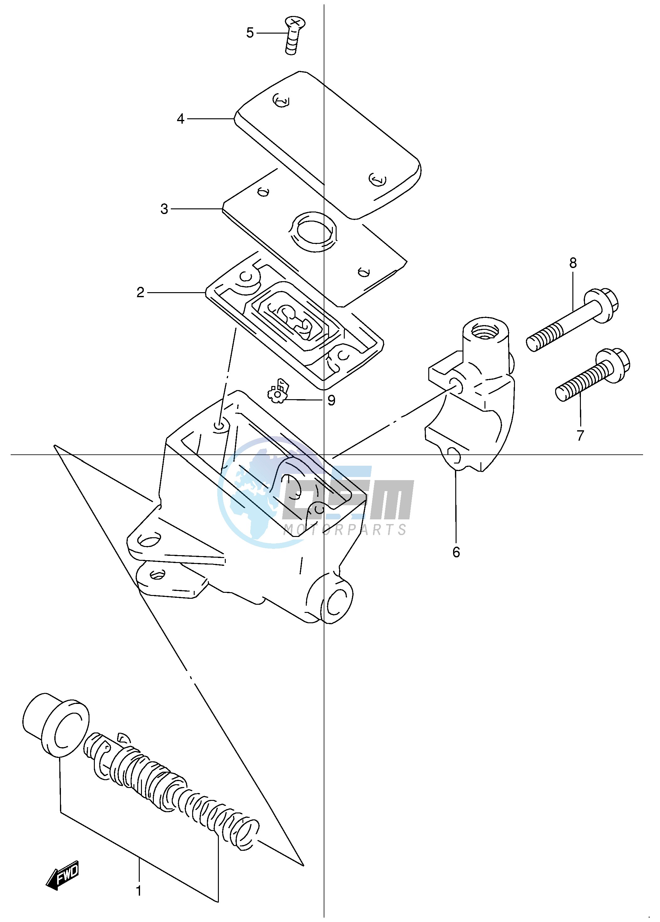 FRONT MASTER CYLINDER