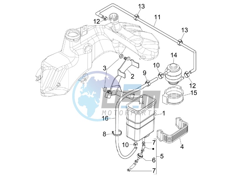 Anti-percolation system