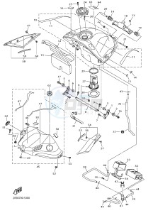 YZF-R1M 998 R6 (2KSL) drawing FUEL TANK