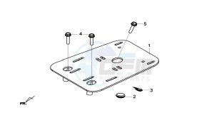 MAXSYM 600I ABS drawing LUGGAGE RACK