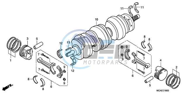 CRANKSHAFT/PISTON