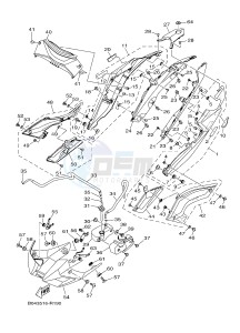 MTN250 MTN-250 MT-250 (B043) drawing SIDE COVER