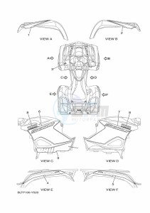 YFM700FWAD GRIZZLY 700 EPS (BLTS) drawing GRAPHICS