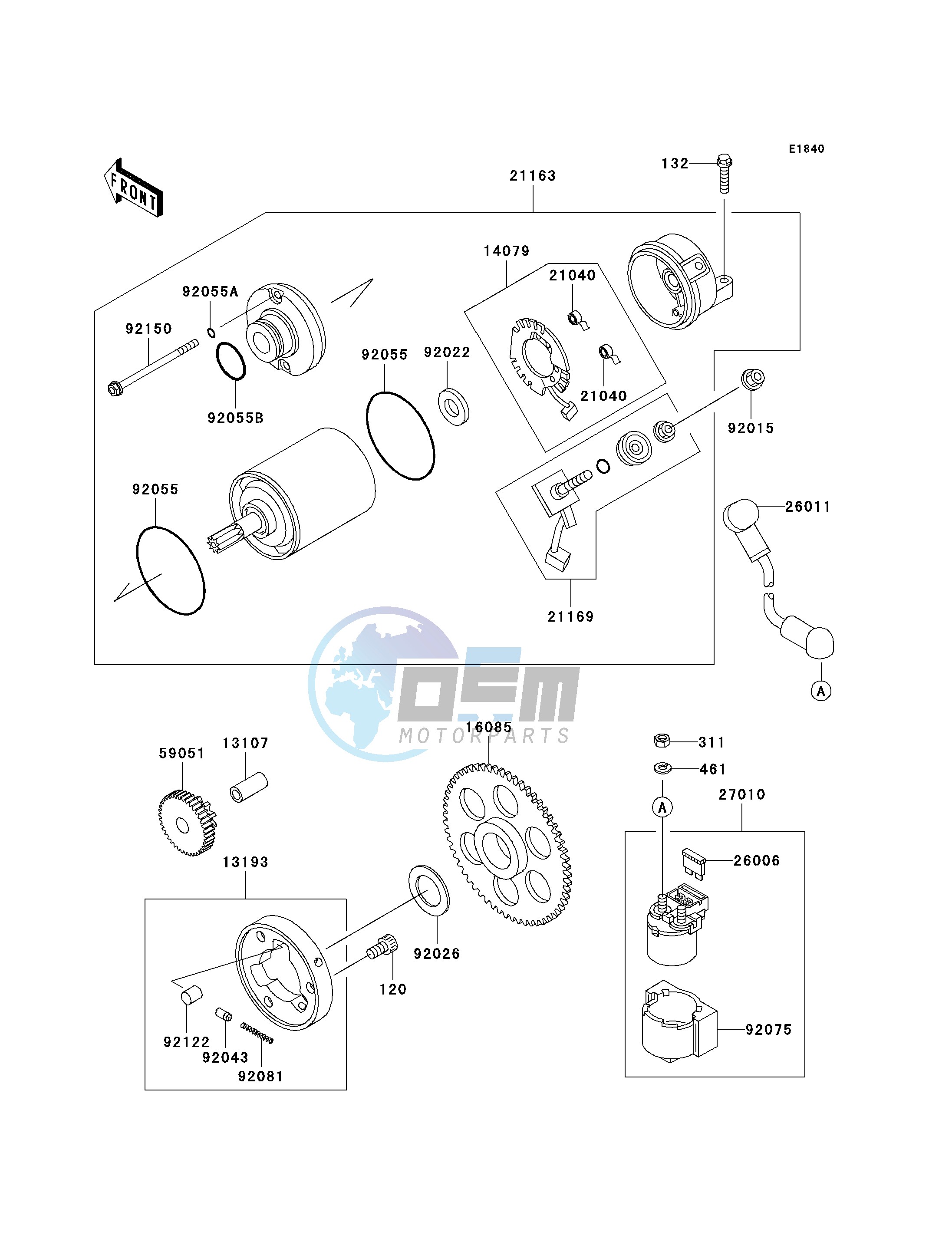 STARTER MOTOR