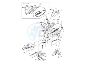 XVS A DRAG STAR CLASSIC 650 drawing FUEL TANK