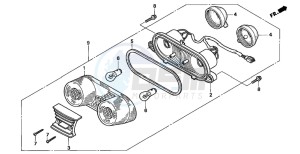 SFX50MM drawing TAILLIGHT