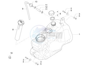 MP3 300 LT BUSINESS - SPORT ABS - ENJOY (EMEA) drawing Fuel tank