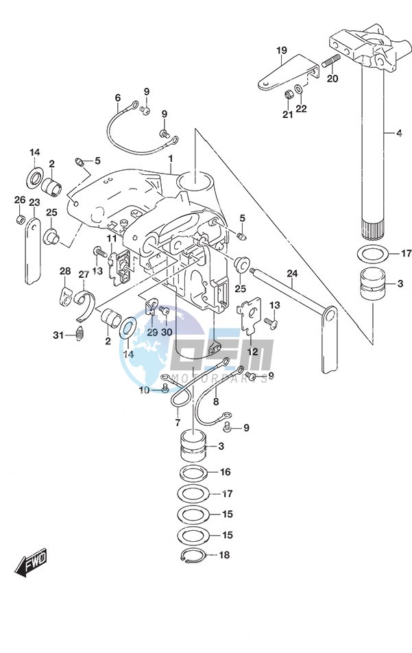 Swivel Bracket High Thrust