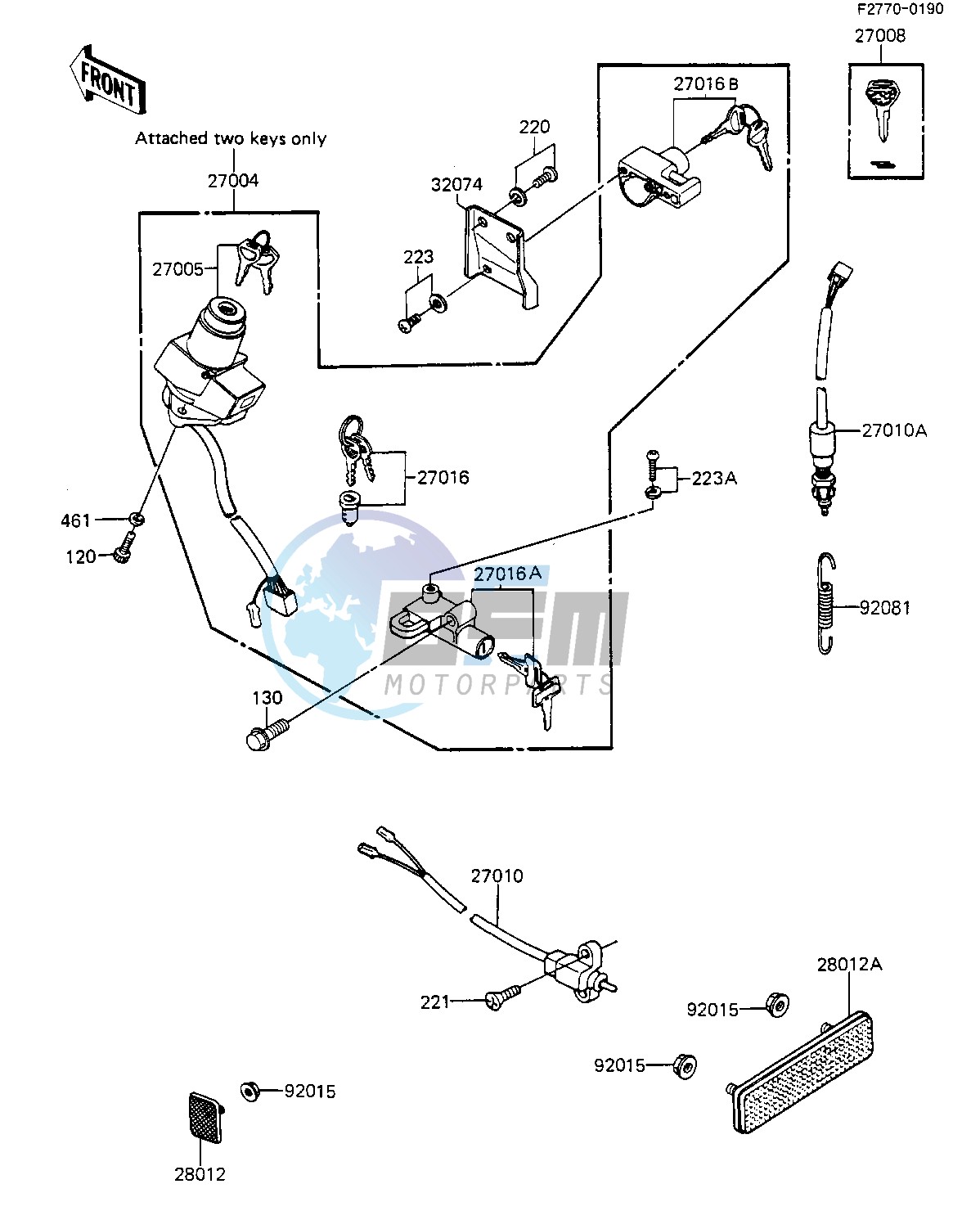 IGNITION SWITCH_LOCKS_REFLECTORS