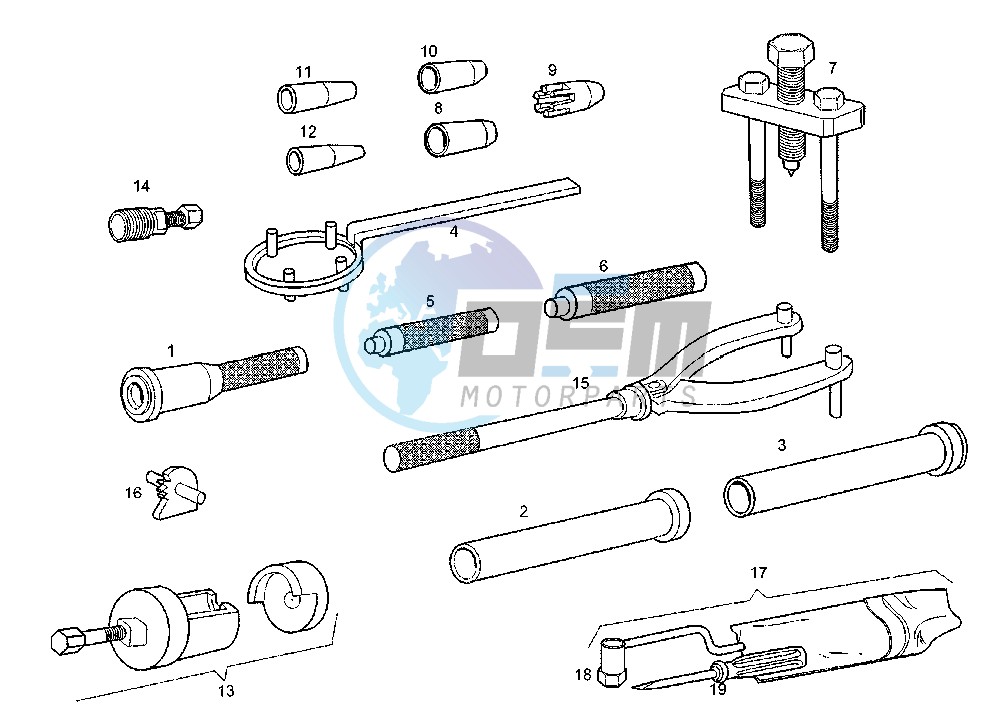 WORKSHOP SERVICE TOOLS