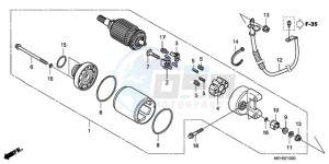 NSA700A9 KO / MME drawing STARTER MOTOR