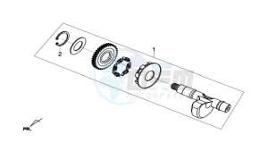 MAXSYM 600I drawing BALANCE SHAFT