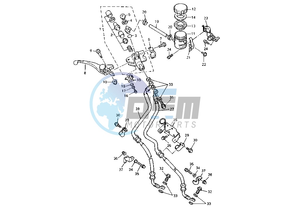 FRONT MASTER CYLINDER