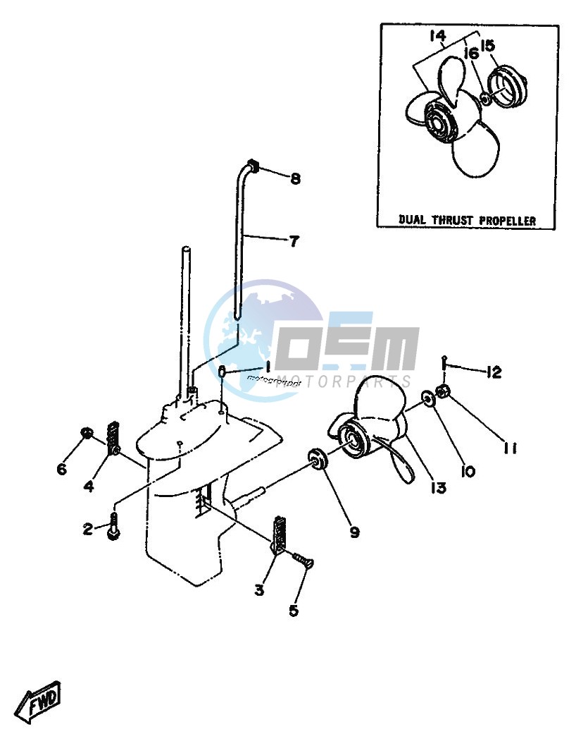 PROPELLER-HOUSING-AND-TRANSMISSION