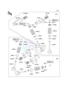 VN 900 C [VULCAN 900 CUSTOM] (7F-9FA) C9FA drawing VALVE-- S- -