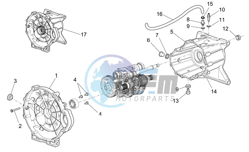 Transmission cage