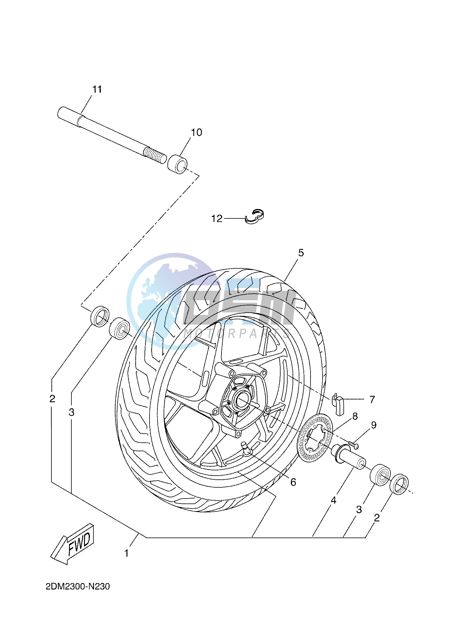 FRONT WHEEL