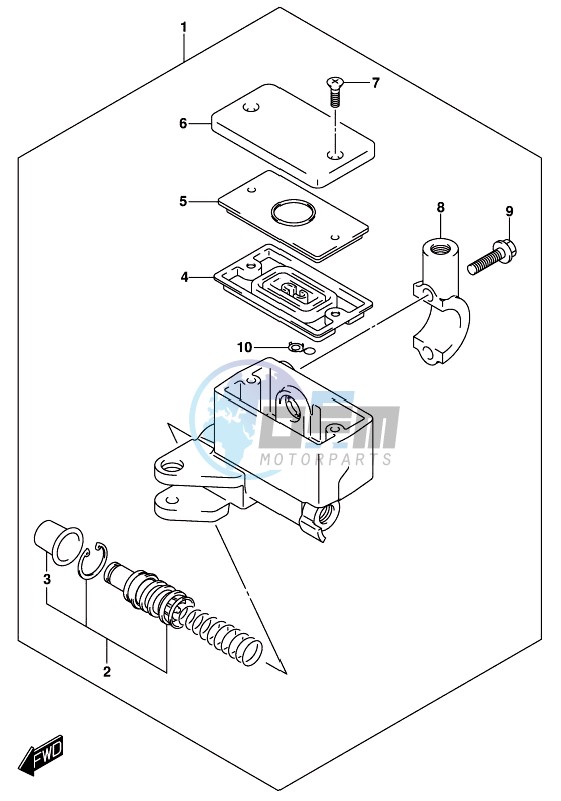 FRONT MASTER CYLINDER