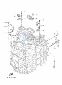 FL300BETU drawing CYLINDER-AND-CRANKCASE-3