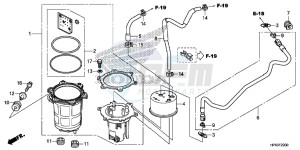 TRX420FED TRX420 Europe Direct - (ED) drawing FUEL PUMP