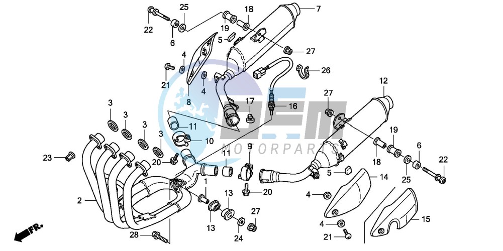 EXHAUST MUFFLER