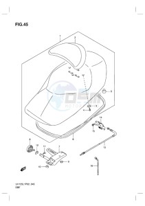 UH125 BURGMAN EU drawing SEAT