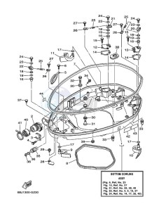 LF350TXR-2009 drawing BOTTOM-COVER-1