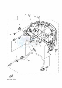 MWS155-A TRICITY 155 (BGD8) drawing TAILLIGHT