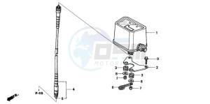 XR250R drawing METER (CM)