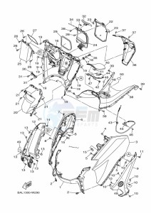 CZD300-A XMAX 300 (BBA4) drawing ELECTRICAL 2