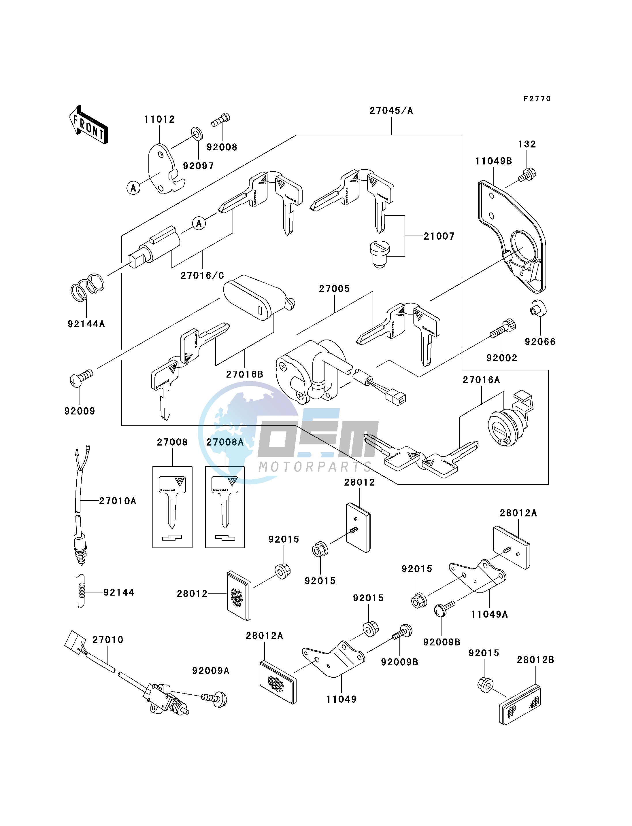 IGNITION SWITCH_LOCKS_REFLECTORS