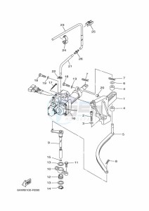 F350AETU drawing THROTTLE-CONTROL