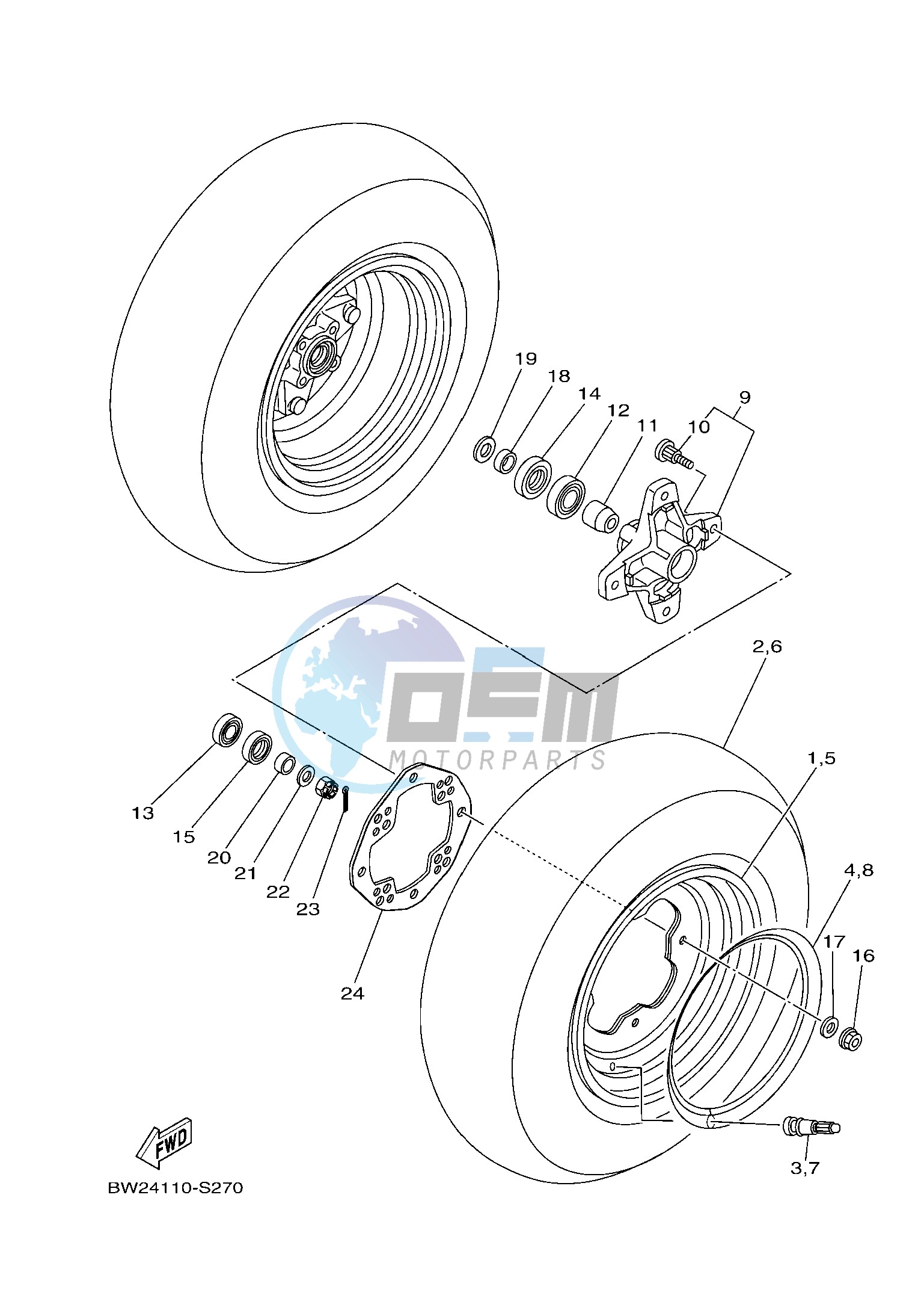 FRONT WHEEL