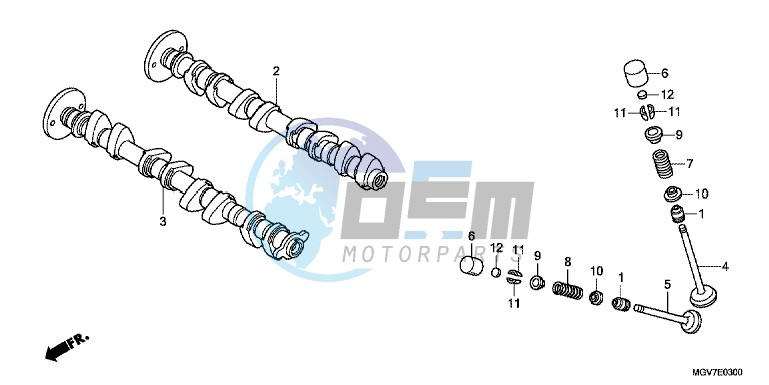 CAMSHAFT/ VALVE